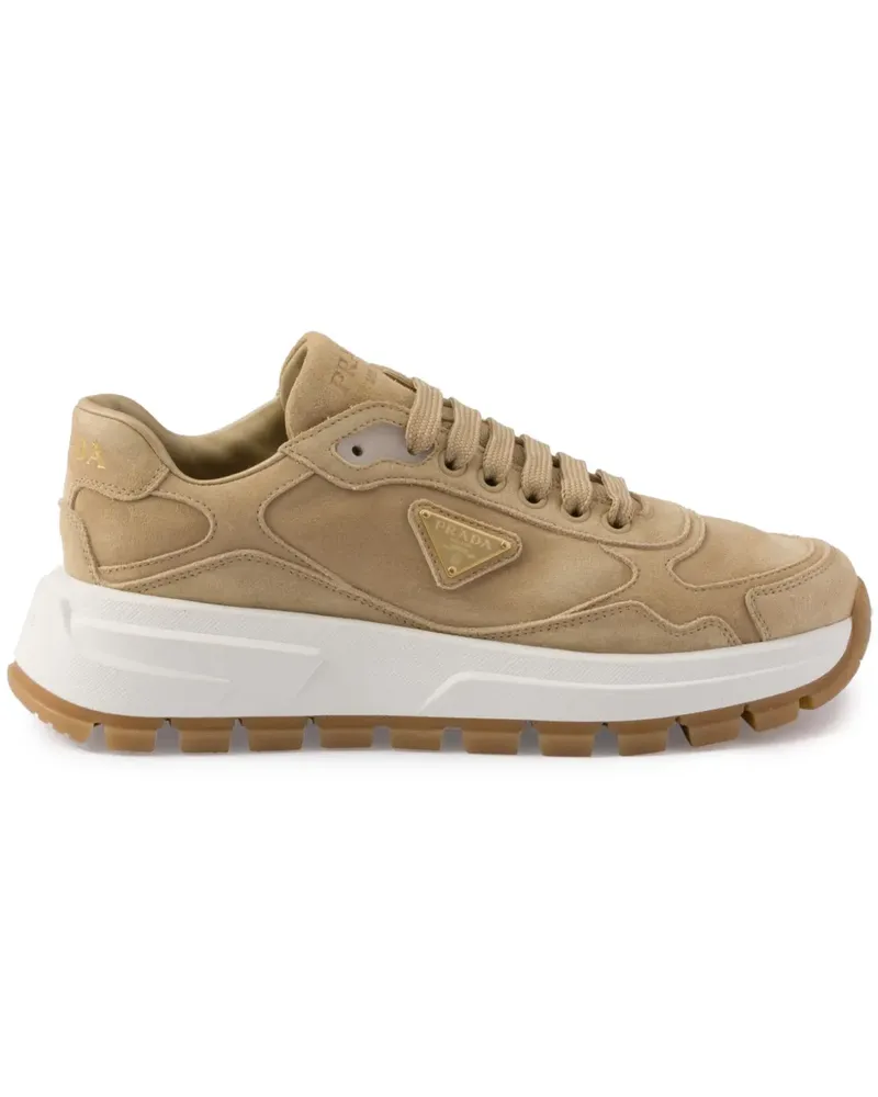 Prada Prax 01' Sneakers - Nude Nude
