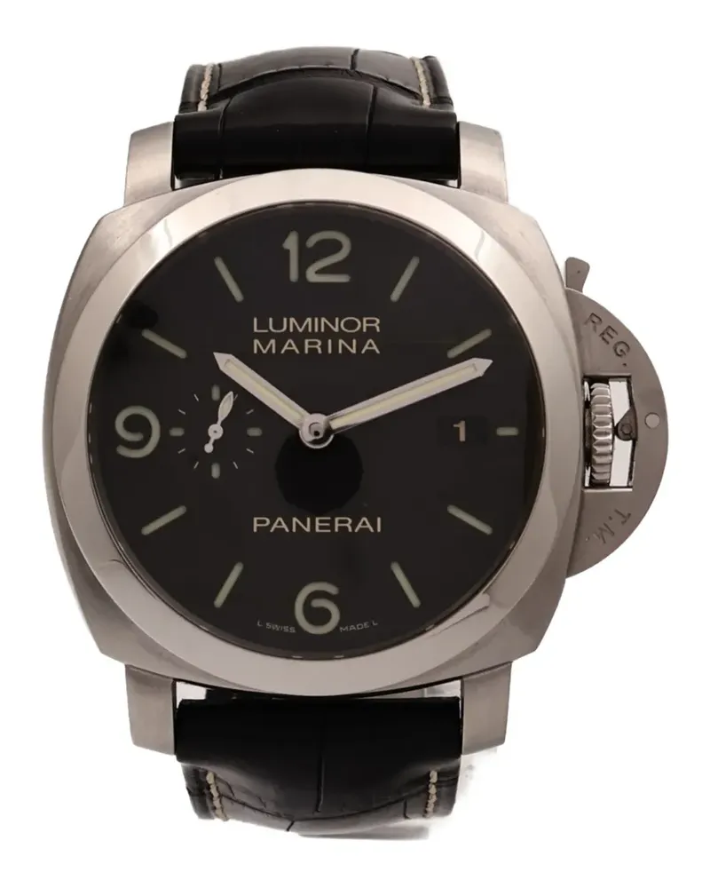 OFFICINE PANERAI Luminor Marina 44mm watch - Schwarz Schwarz
