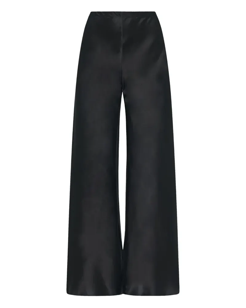 Rosetta Getty Hose mit weitem Bein - Schwarz Schwarz