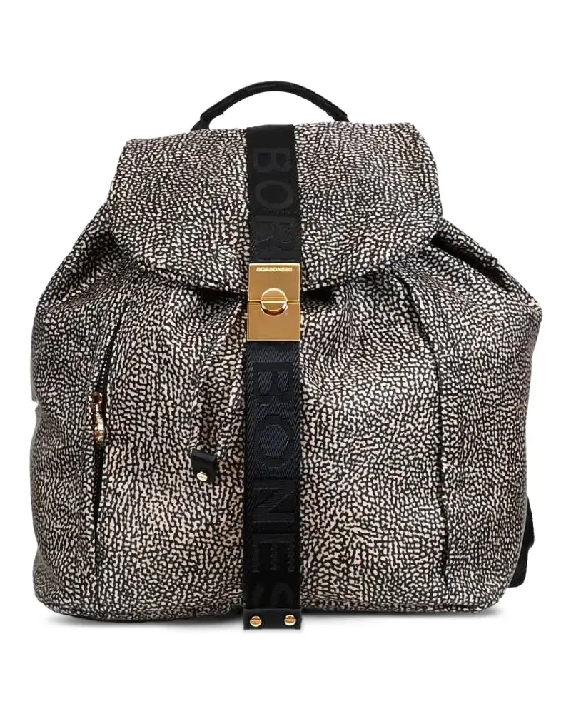 Borbonese Classic Rucksack - Nude Nude