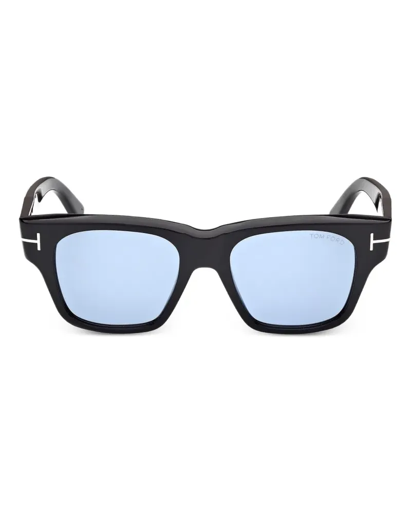 Tom Ford Caine square-frame sunglasses - Schwarz Schwarz