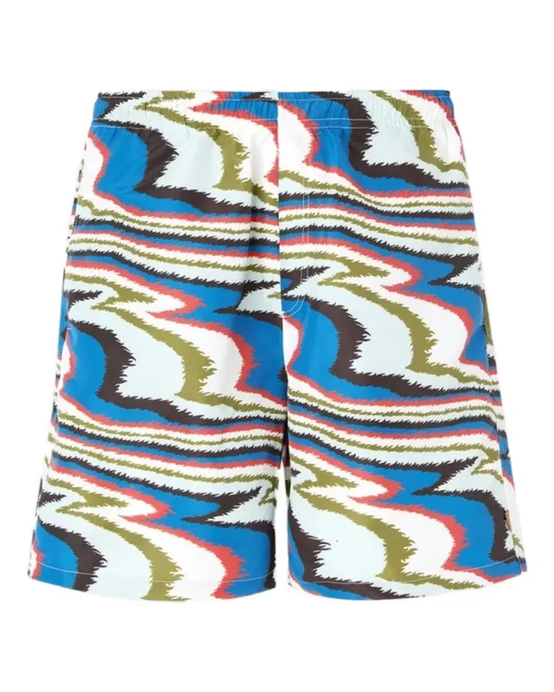 Missoni Badeshorts mit Zickzackmuster - Weiß Weiß