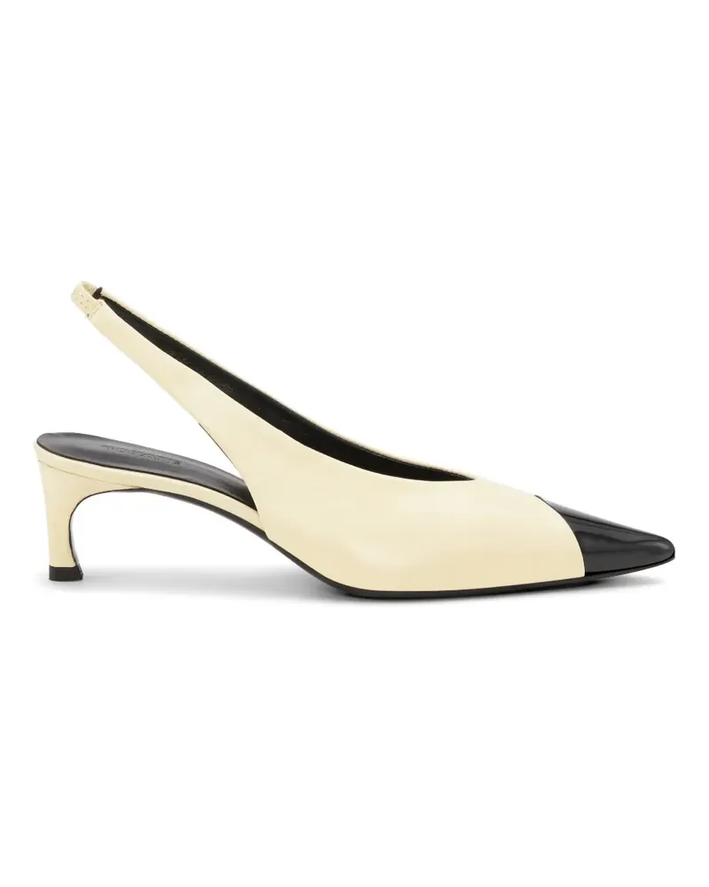 ROTATE Birger Christensen Spitze Slingback-Pumps - Nude Nude