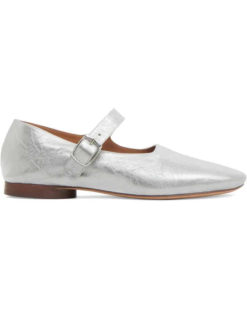 Mansur Gavriel Glove Ballerinas - Silber Silber