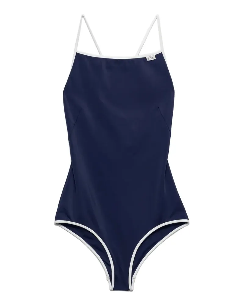 Prada one-piece jersey swimsuit - Blau Blau