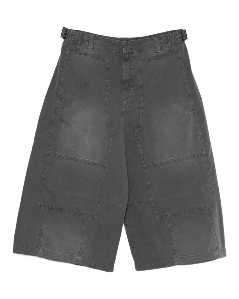 JUUN.J Shorts mit Kontrasteinsätzen - Grau Grau
