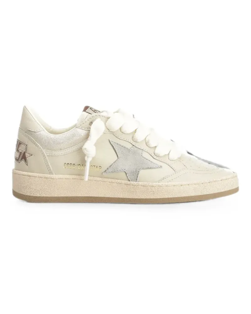 Golden Goose Ball Star glitter sneakers - Nude Nude
