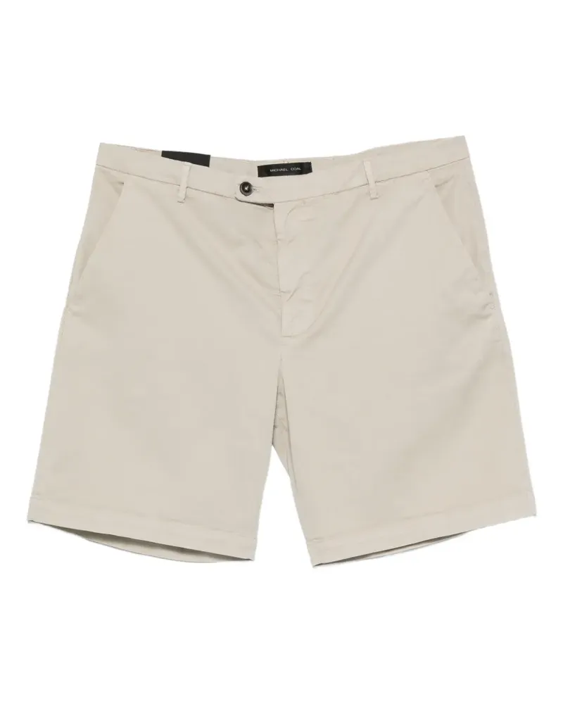 MICHAEL COAL button-fastening shorts - Nude Nude