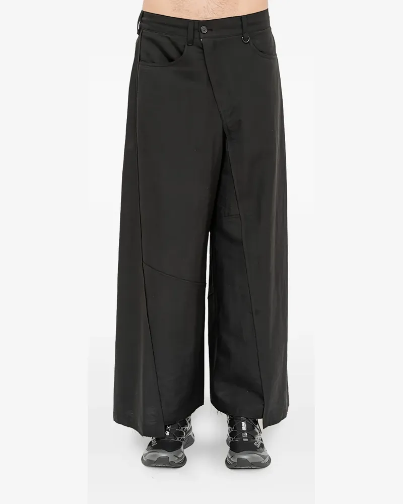 SONGZIO Biascast wide-leg trousers - Schwarz Schwarz