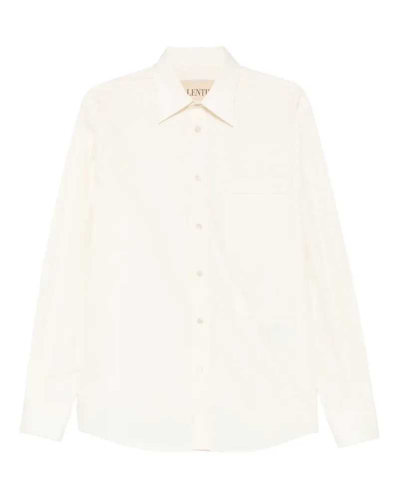 Valentino Garavani Hemd mit Brusttaschen - Nude Nude
