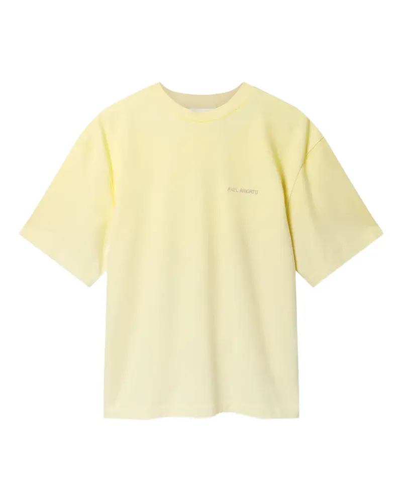 Axel Arigato T-Shirt mit Farbverlauf-Optik - Gelb Gelb