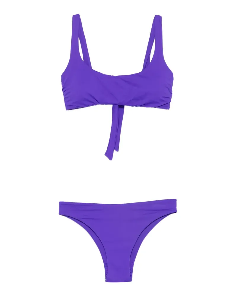 FISICO-Cristina Ferrari ruched tie bikini - Violett Violett