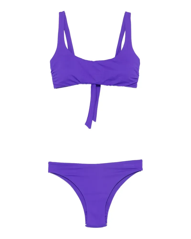 FISICO-Cristina Ferrari ruched tie bikini - Violett Violett
