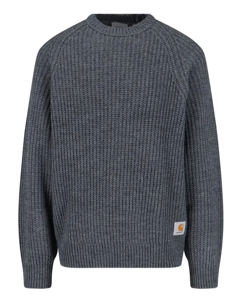 Carhartt WIP Gerippter Firth Pullover - Grau Grau