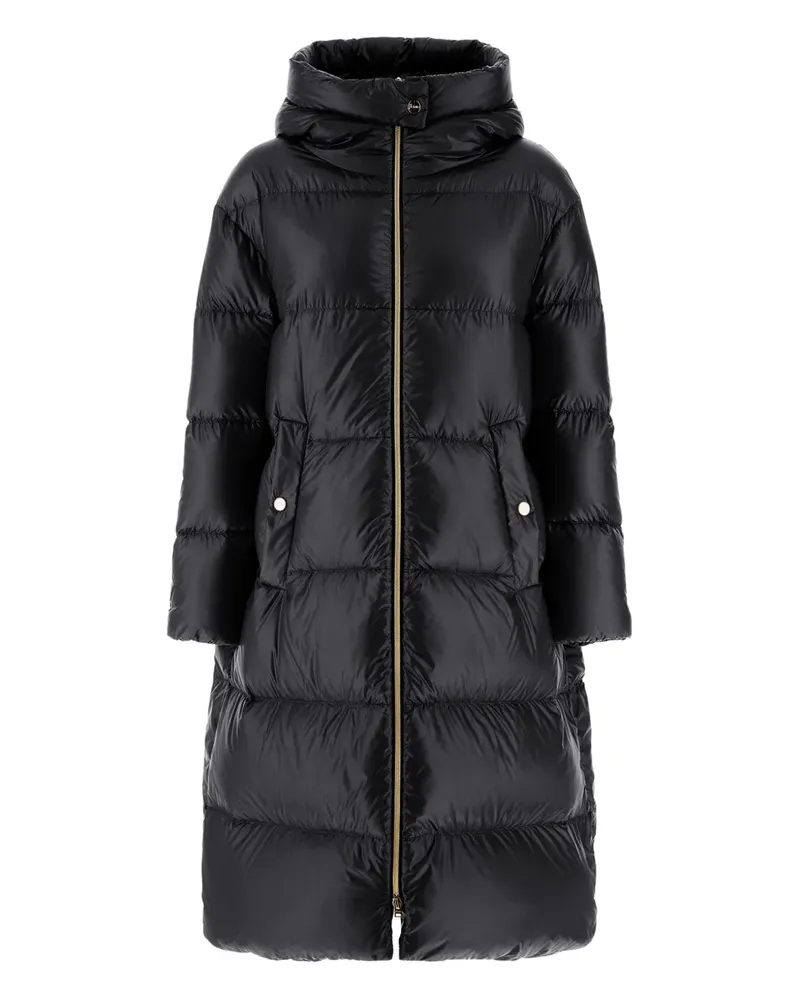 Herno padded hooded jacket - Schwarz Schwarz