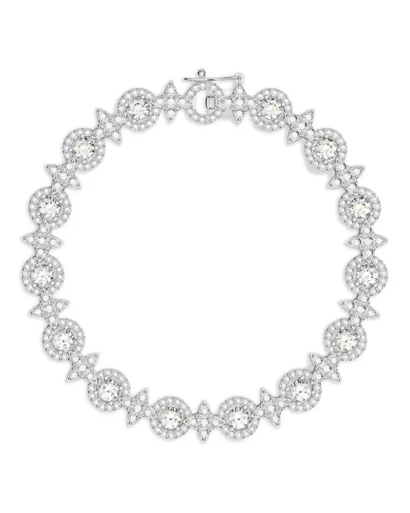 APM Monaco Météorites crystal-embellished bracelet - Silber Silber
