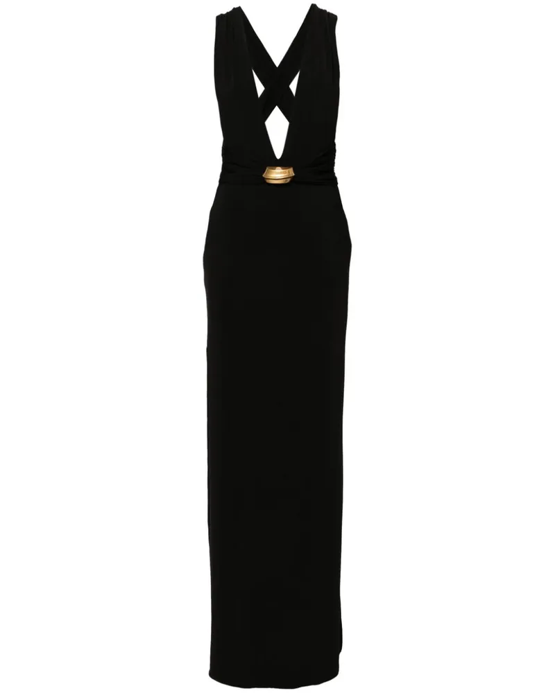 Tom Ford Abendkleid mit tiefem Ausschnitt - Schwarz Schwarz