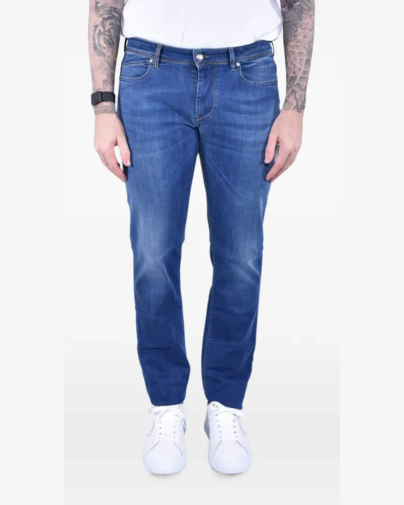 Re-HasH Schmale Rubens-z Jeans - Blau Blau