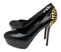 Pumps mit Plateau - Schwarz
