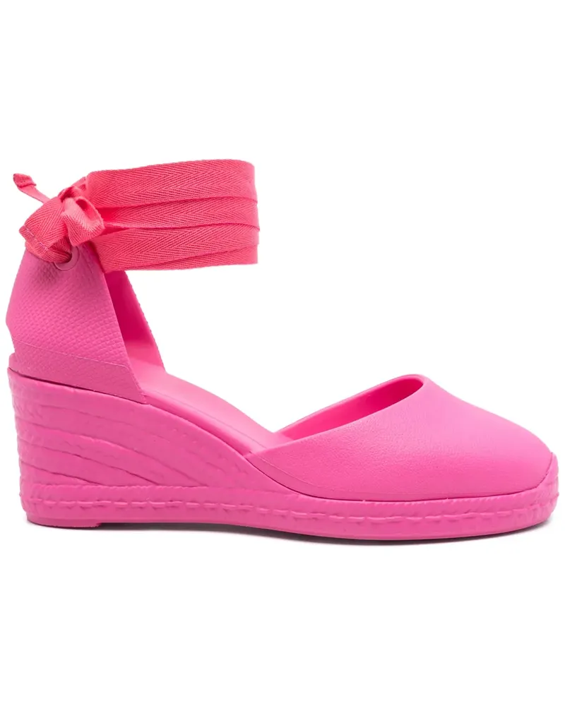Castañer Careen Wedge-Espadrilles 70mm - Rosa Rosa