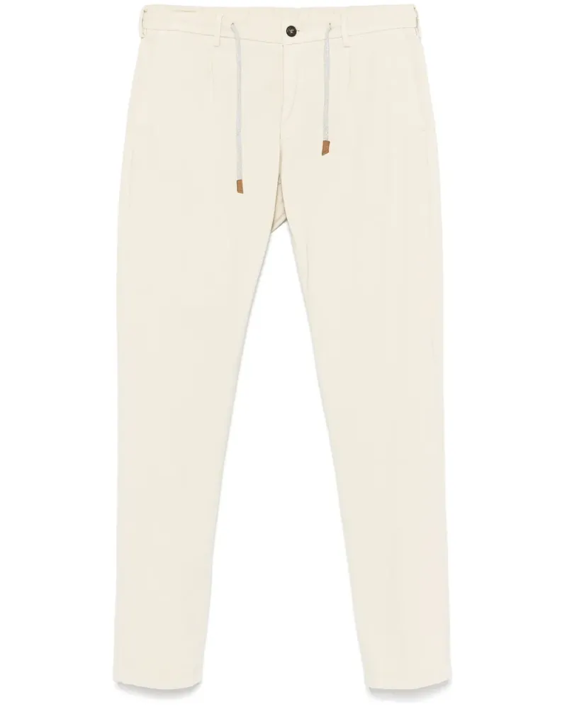 Eleventy Hose mit Tapered-Bein - Nude Nude