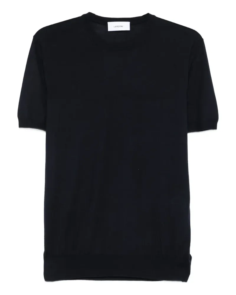 LARDINI Gestricktes T-Shirt - Blau Blau