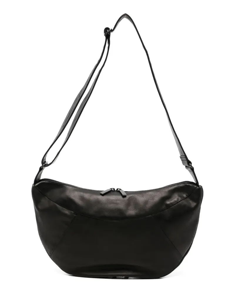 Yohji Yamamoto Half-Moon messenger bag - Schwarz Schwarz