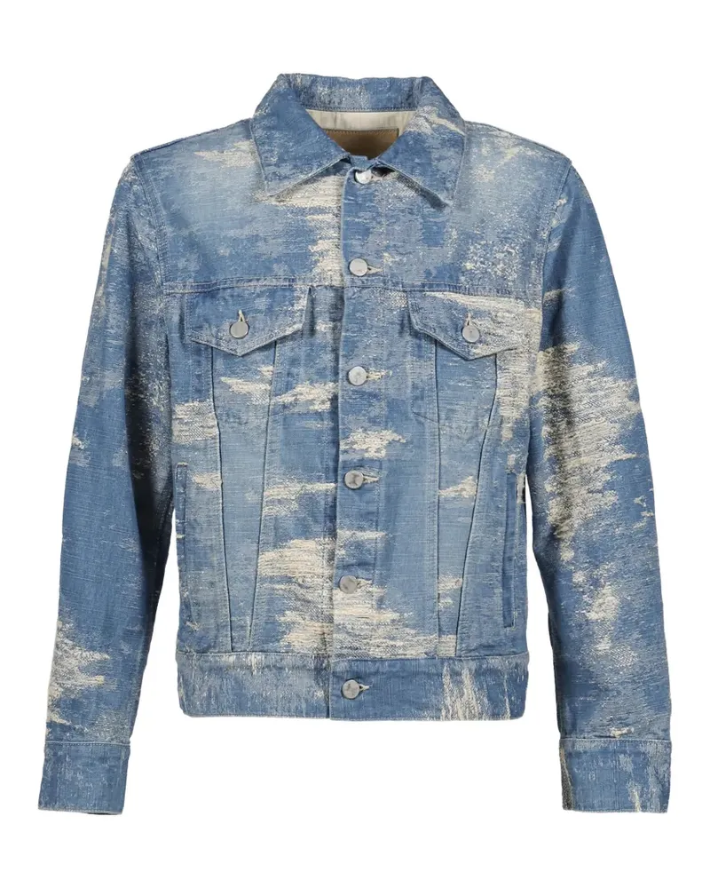 TAAKK Jeansjacke mit Knopfleiste - Blau Blau