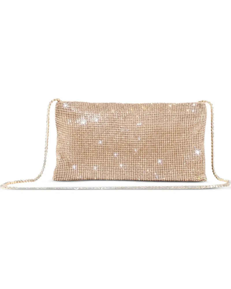 Benedetta Bruzziches La Petite Your Best Friend clutch bag - Gold Gold