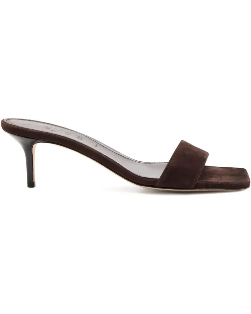 aeyde 55mm Ilvy suede sandals - Braun Braun