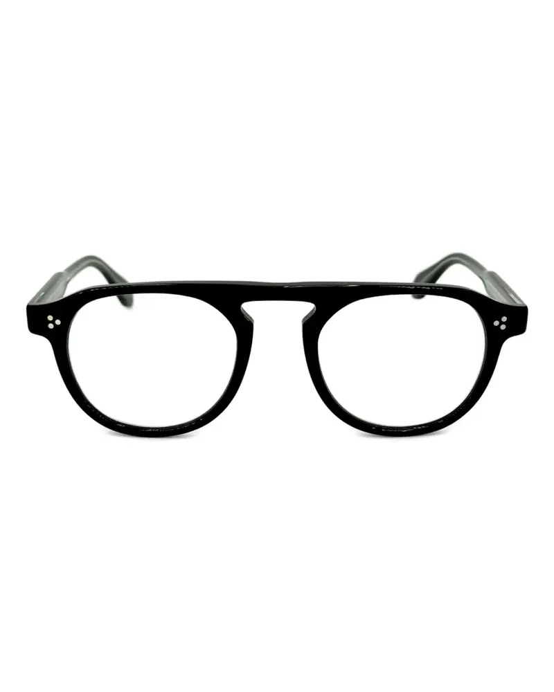 Garrett Leight Harding II round-frame glasses - Schwarz Schwarz