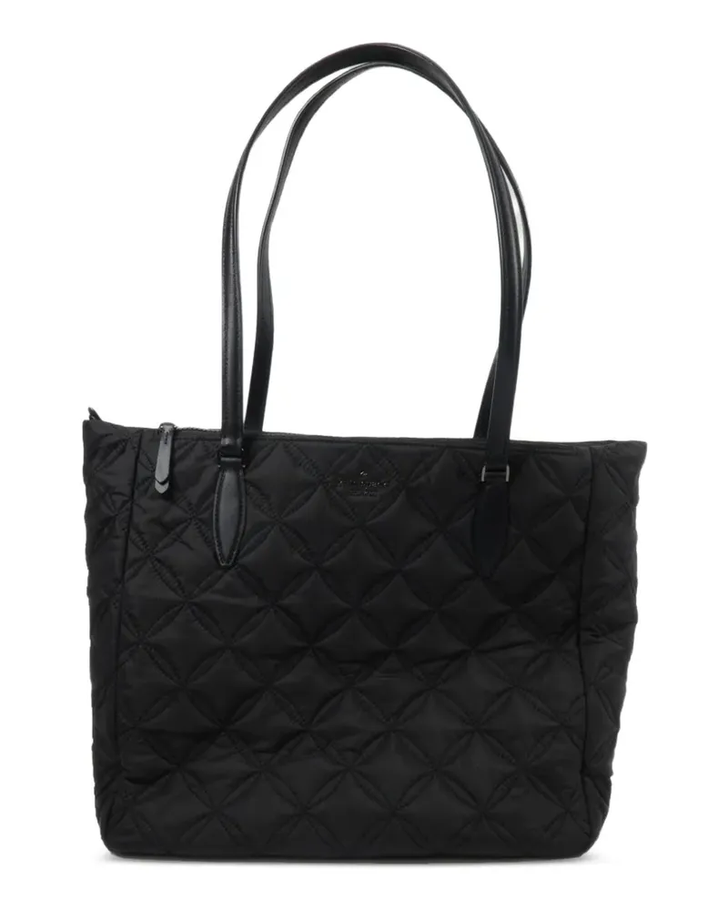Kate Spade Tote Bag mit Steppung - Schwarz Schwarz