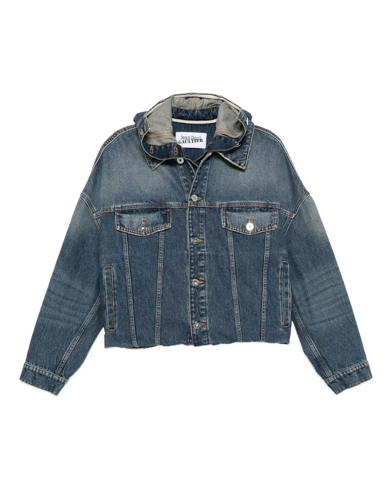 Jean Paul Gaultier Klassische Jeansjacke - Blau Blau