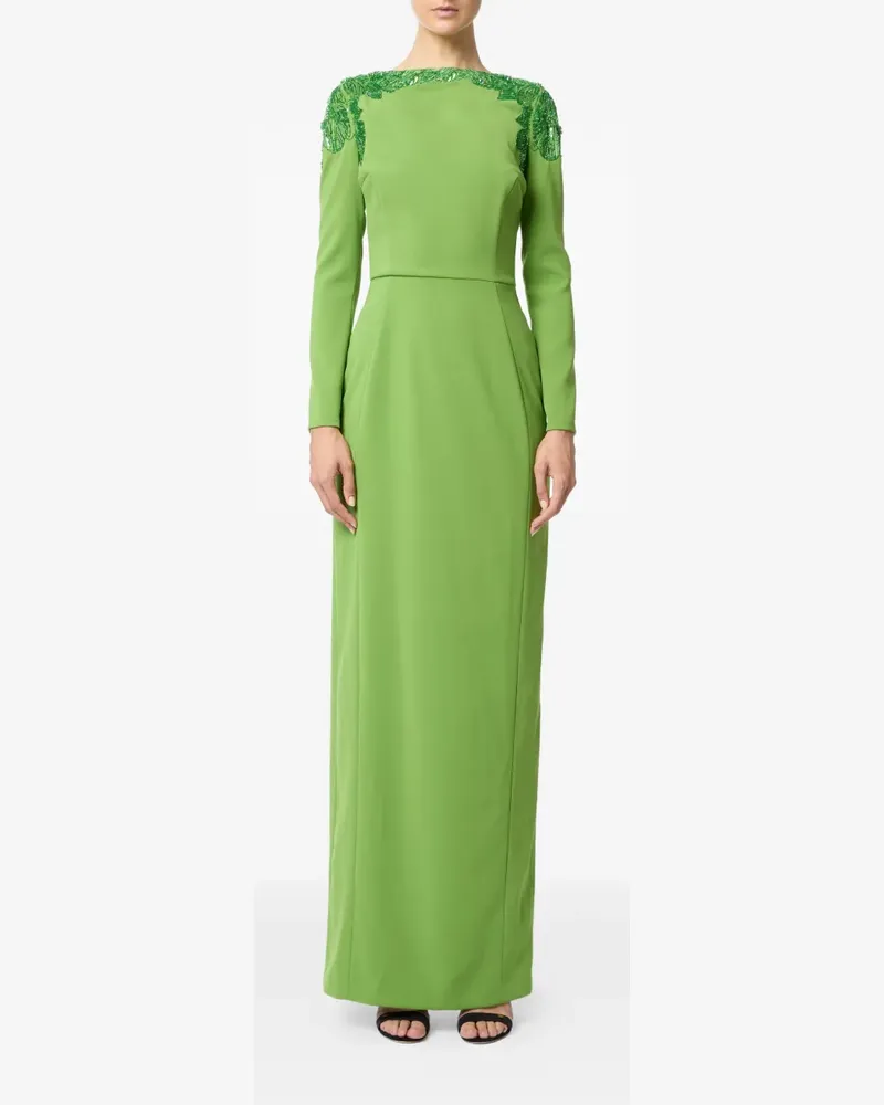 Elisabetta Franchi sequin-embellished maxi dress - Grün Grün