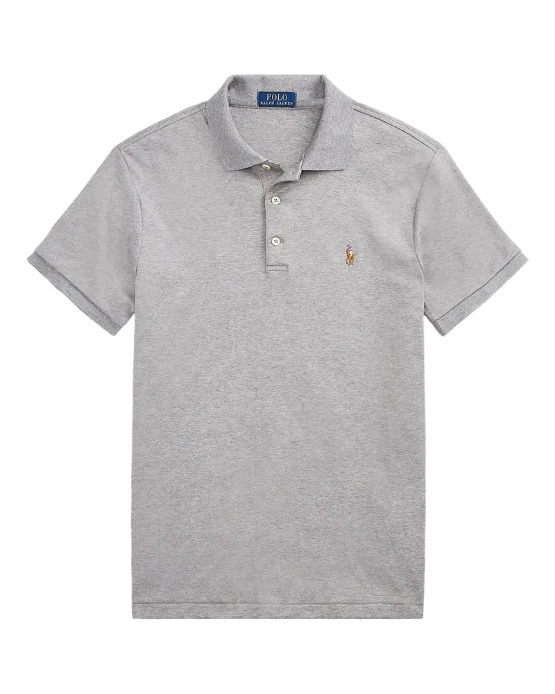Ralph Lauren Poloshirt mit Logo-Stickerei - Grau Grau