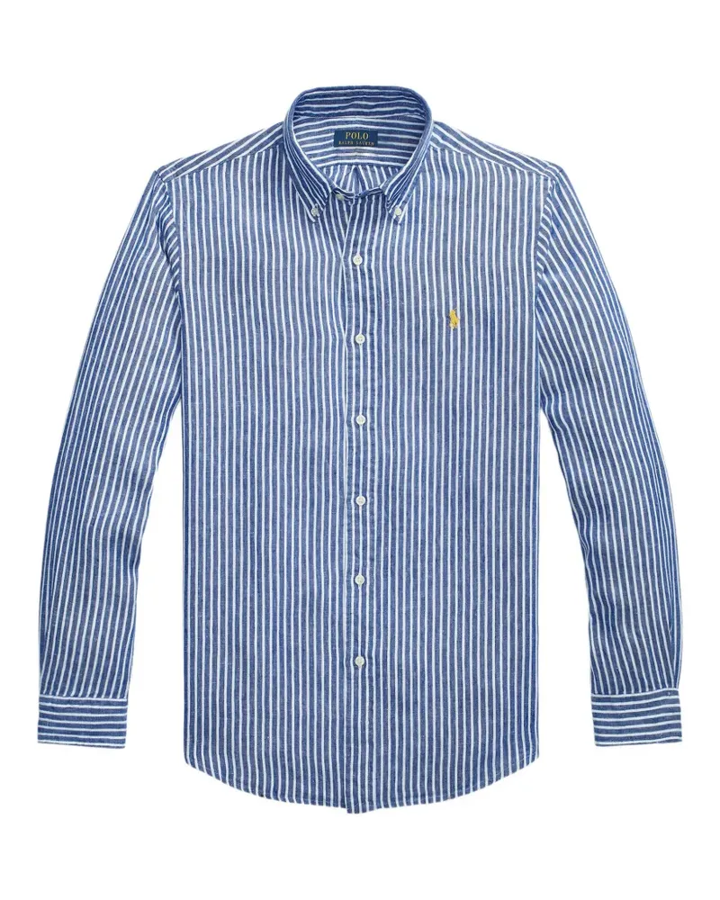 Ralph Lauren button-down striped shirt - Blau Blau