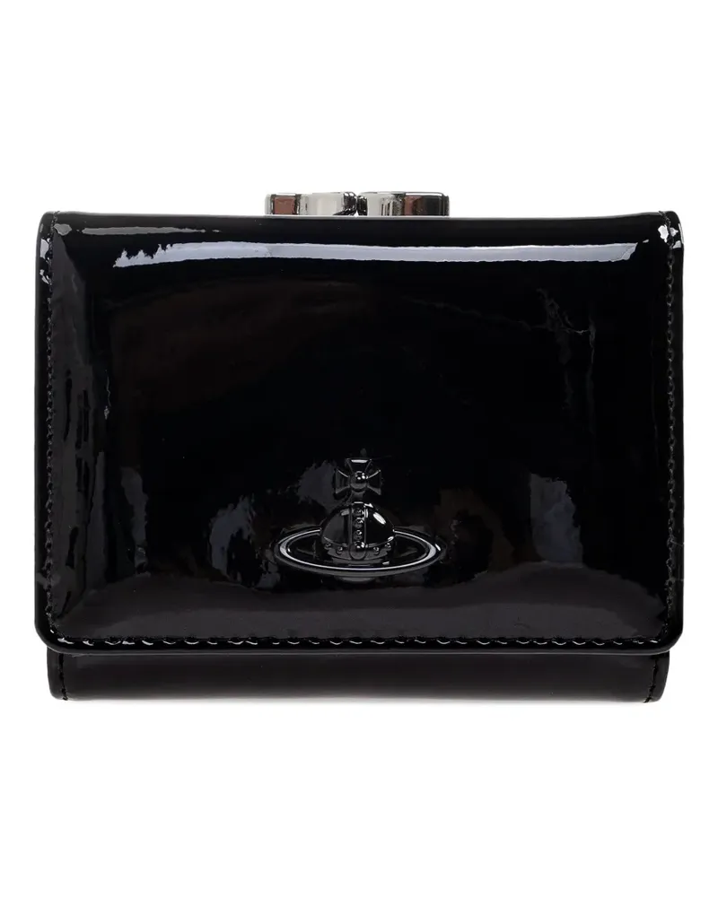 Vivienne Westwood Kleines Frame Portemonnaie - Schwarz Schwarz