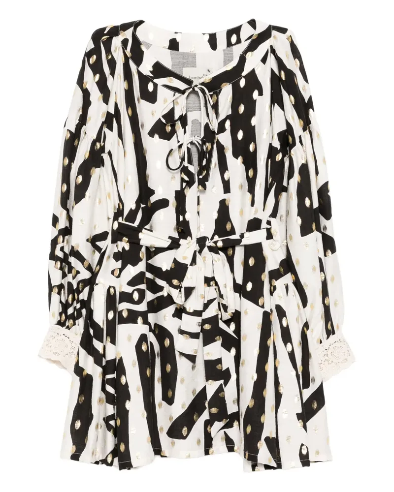 Bambah Bella Minikleid - Schwarz Schwarz