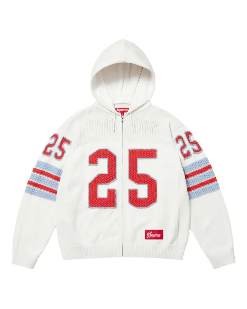 Supreme Being Sport "SS 25 - White" Kapuzenjacke - Weiß Weiß