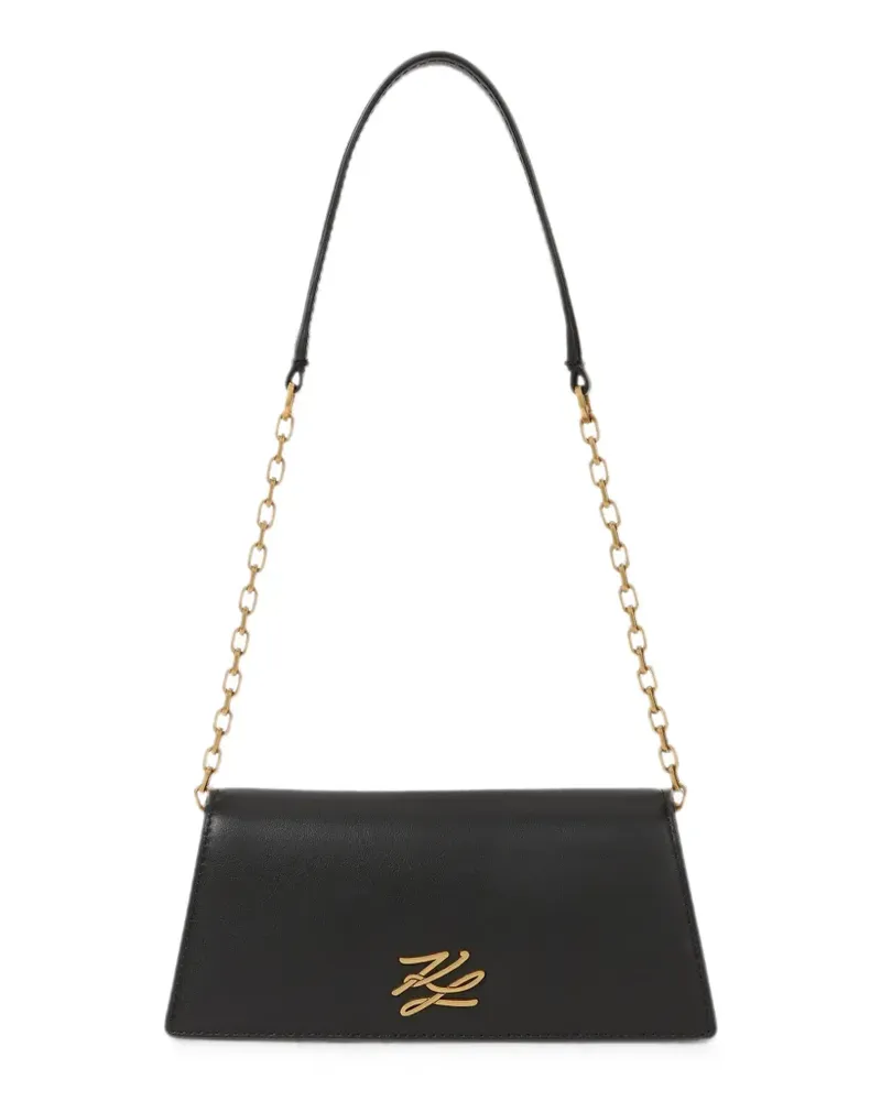 Karl Lagerfeld K/Autograph Schultertasche - Schwarz Schwarz
