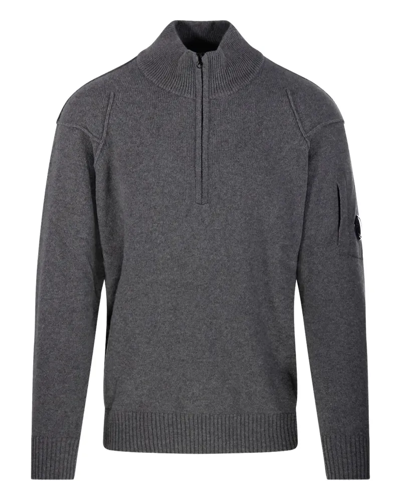 C.P. Company Pullover mit Reißverschluss - Grau Grau