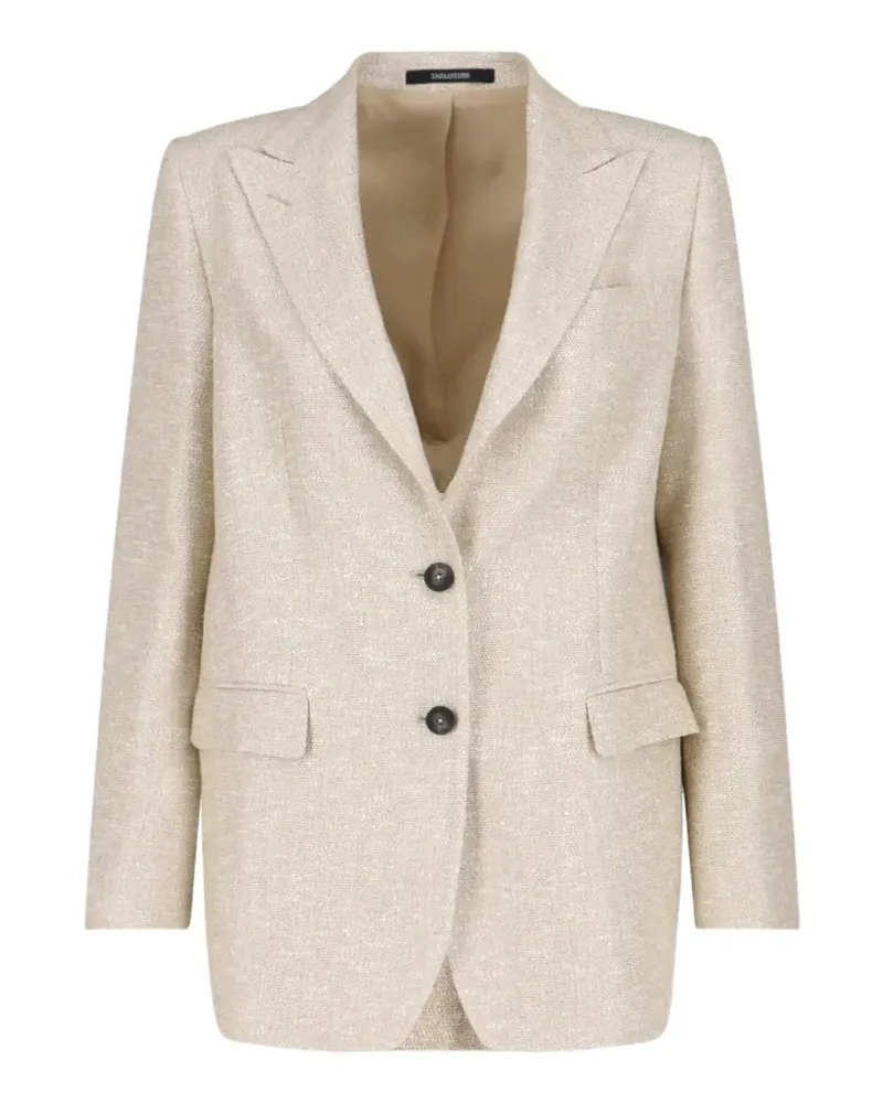 Tagliatore J Bertha single-breasted blazer - Nude Nude