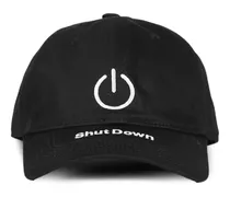 Baseballkappe mit Logo-Stickerei - Schwarz