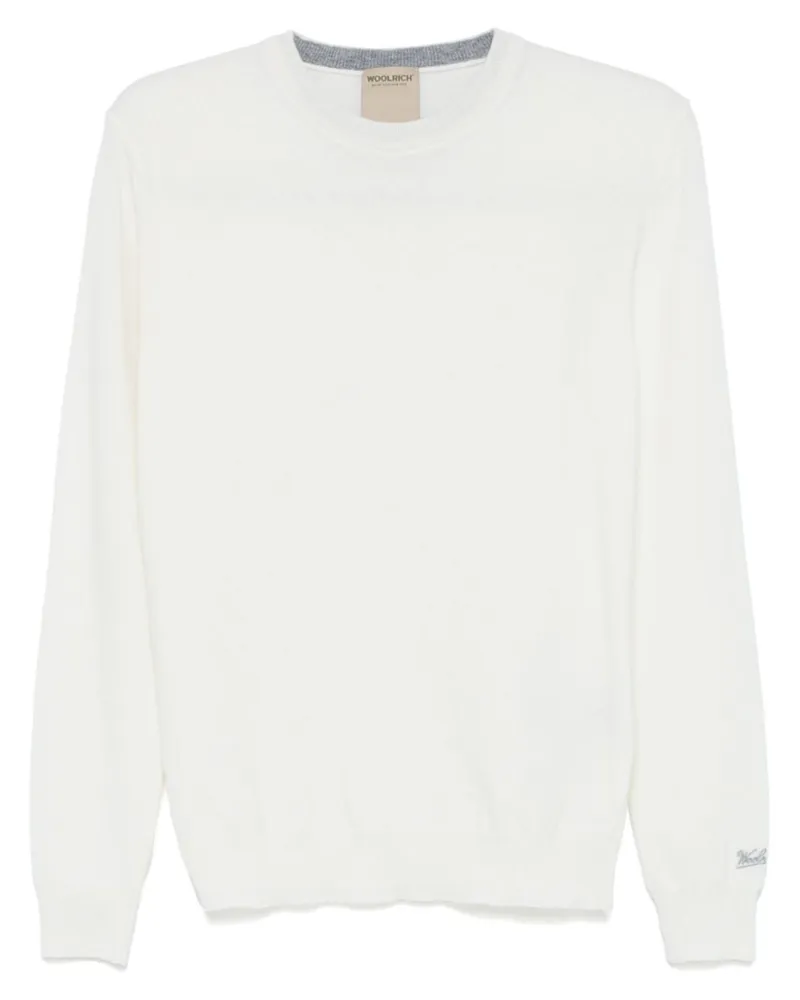 Woolrich Klassischer Pullover - Weiß Weiß