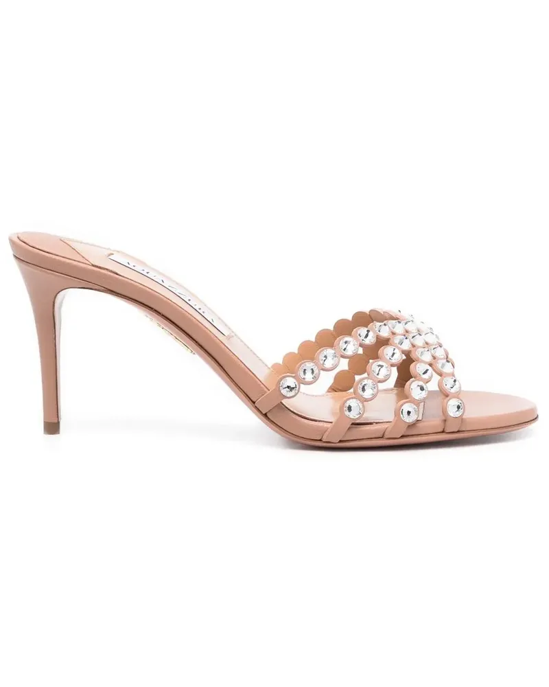 Aquazzura Tequila Sandalen 75mm - Nude Nude