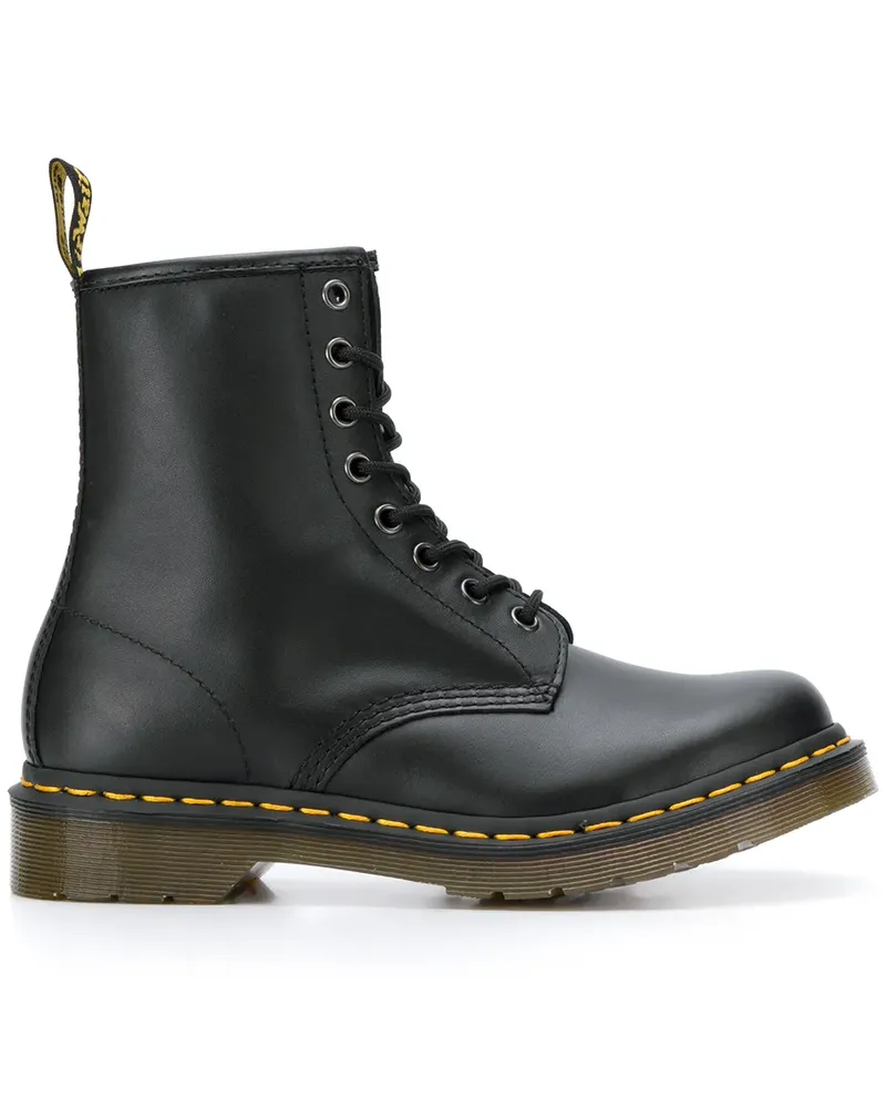 Dr.Martens Stiefel mit Schnürung - Schwarz Schwarz