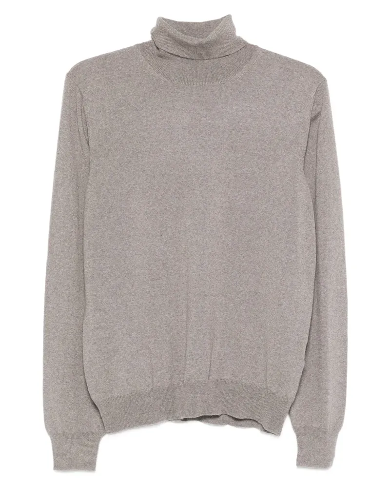 Tagliatore Pullover mit Rollkragen - Grau Grau