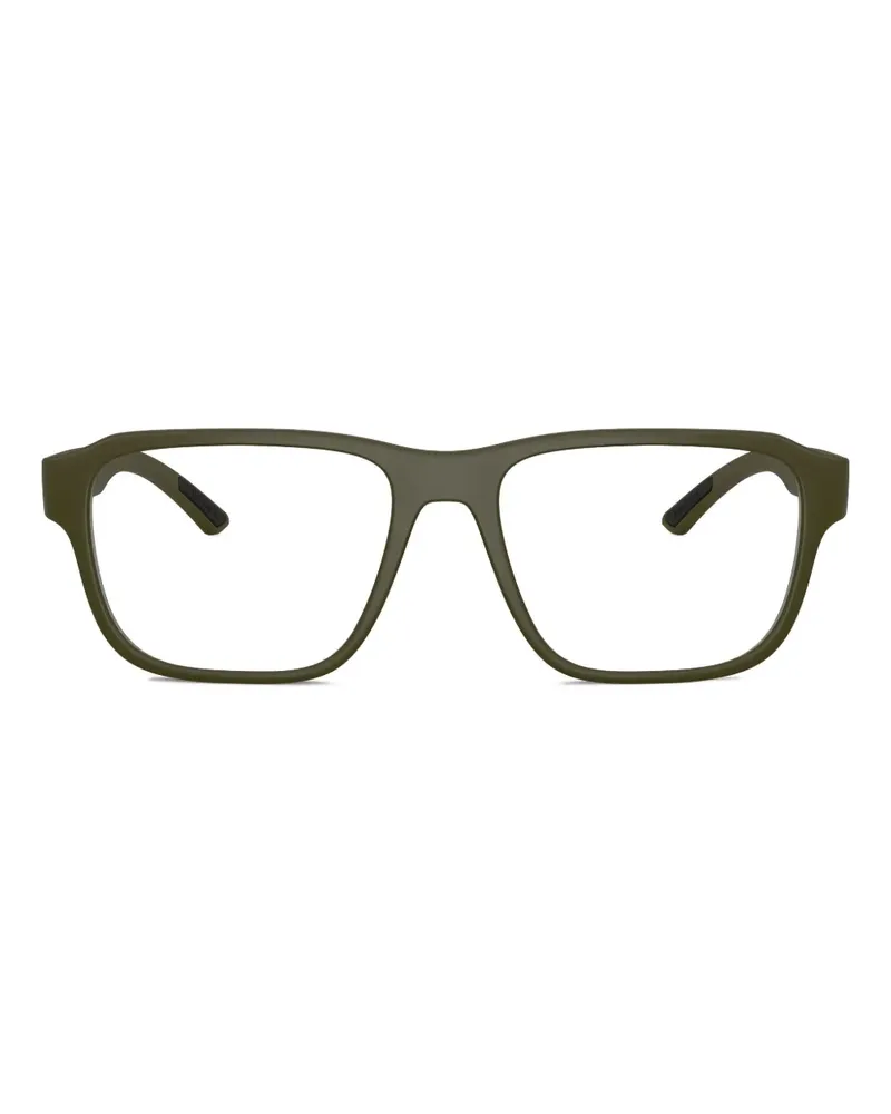 Prada Brille mit eckigem Gestell - Grün Grün