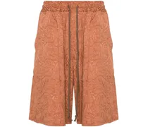 Shorts mit Paisley-Jacquardmuster