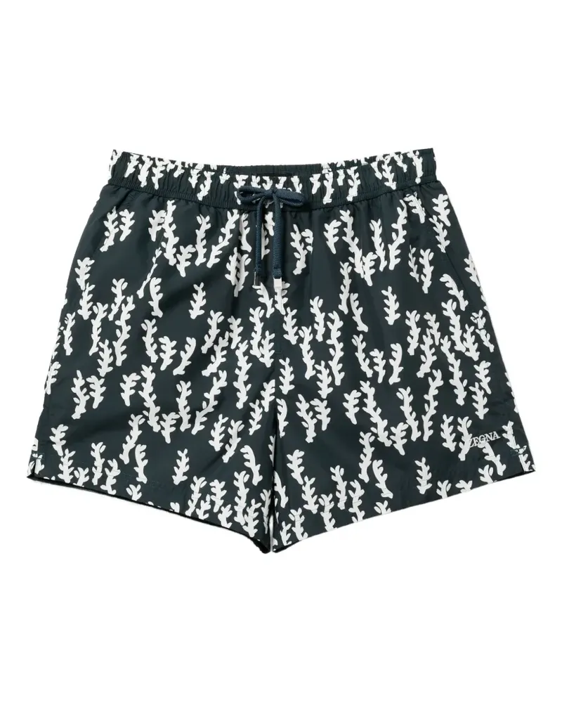 Ermenegildo Zegna printed swim shorts - Grün Grün